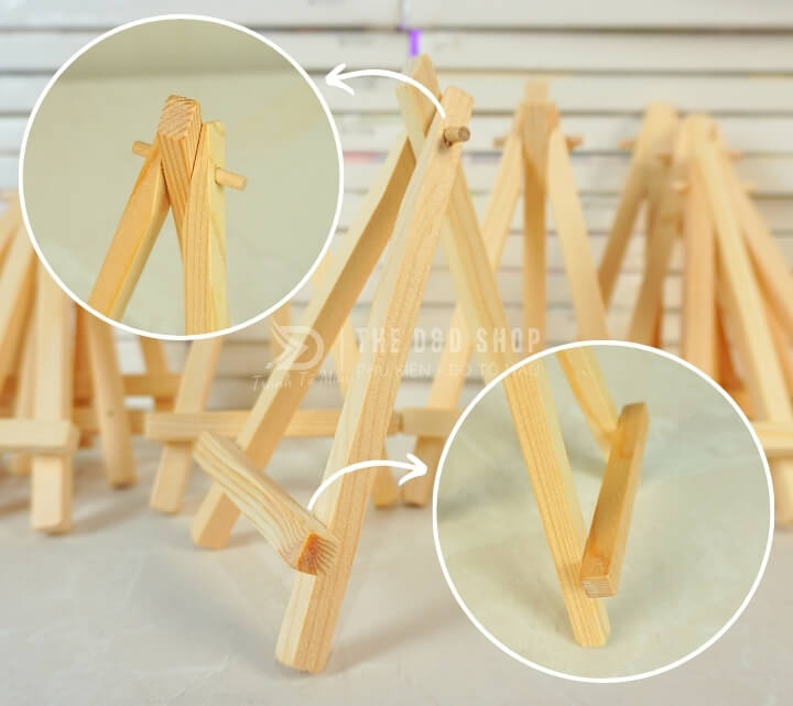 Giá Đỡ Tranh Gỗ Mini 8x15cm Gọn Nhẹ Tiện Lợi Giá Đỡ Tranh Gỗ Thông Mini Nhỏ Gọn Tiện Lợi