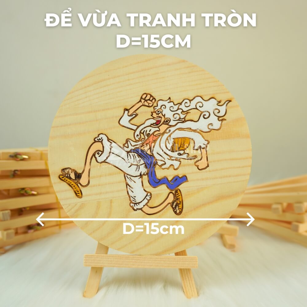 Giá Đỡ Tranh Gỗ Mini 8x15cm Gọn Nhẹ Tiện Lợi Giá Đỡ Tranh Mini 8x15cm 3 Chân Có Chốt Vít Tiện Lợi