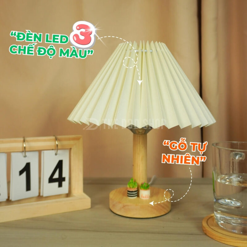 Đèn Ngủ Để Bàn Phong Cách Xếp Ly Bắc Âu 3 Chế Độ Ánh Sáng Đèn Ngủ Để Bàn Phong Cách Xếp Ly Bắc Âu 3 Chế Độ Ánh Sáng