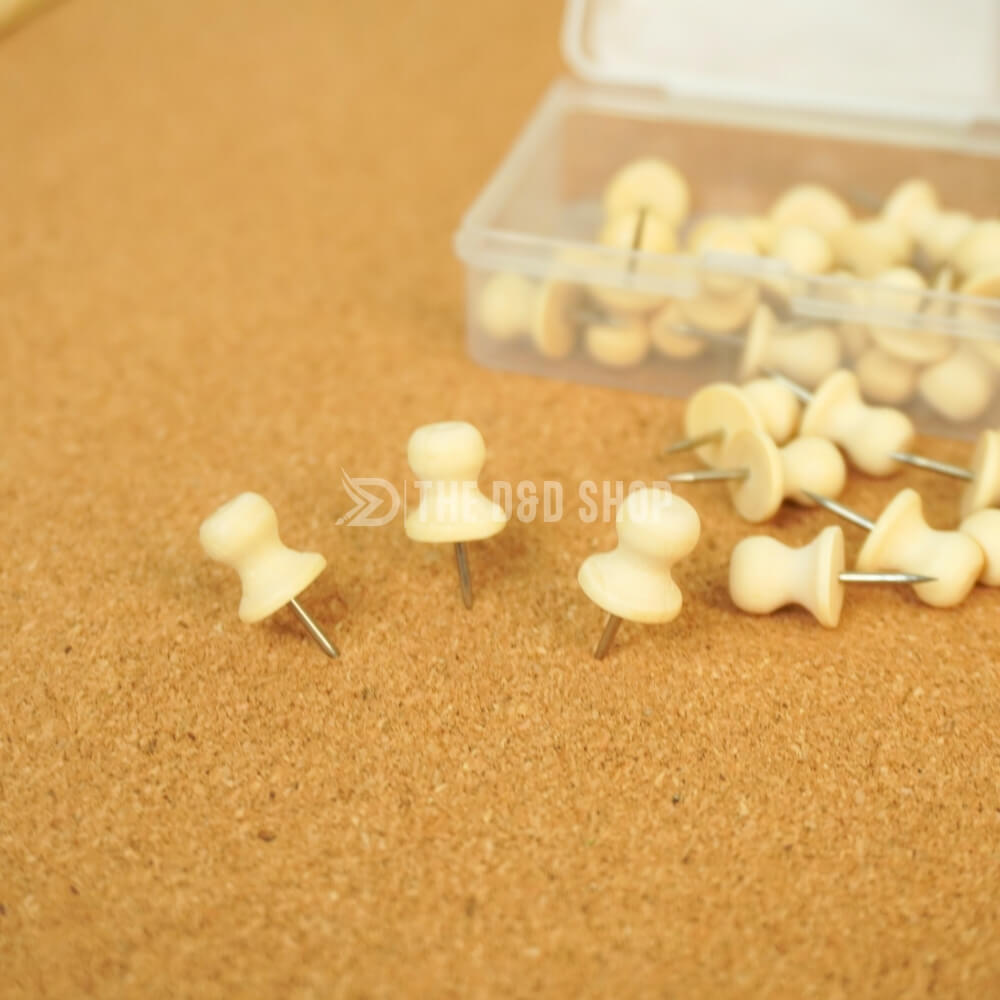 Bộ 35 Đinh Ghim Gỗ Tự Nhiên Trang Trí Tường Cork Và Bảng Gỗ Ghim Bần Bộ 35 Đinh Ghim Gỗ Tự Nhiên Trang Trí Tường Cork Và Bảng Gỗ Ghim Bần, Thiết Kế Đơn Giản Và Tinh Tế