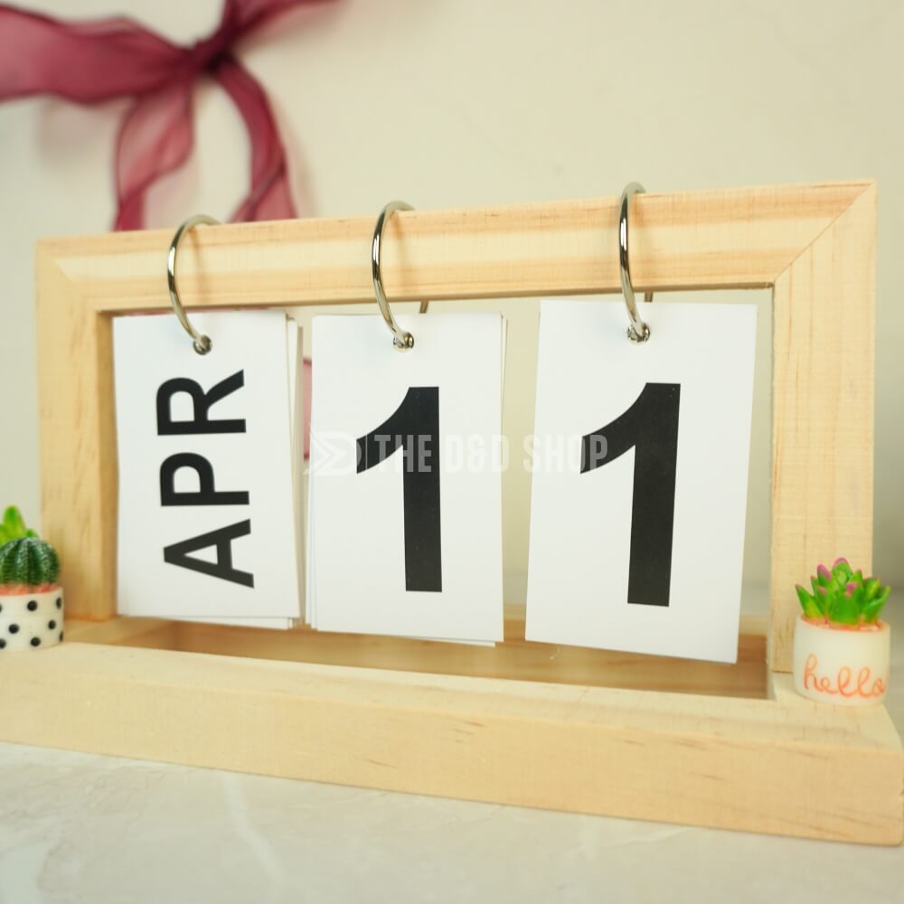 Lịch Gỗ Để Bàn Cập Nhật Mỗi Ngày Với Thiết Kế Mộc Mạc Đơn Giản Thẩm Mỹ Lịch Gỗ Để Bàn Cập Nhật Mỗi Ngày Với Thiết Kế Mộc Mạc Đơn Giản Thẩm Mỹ | Decor